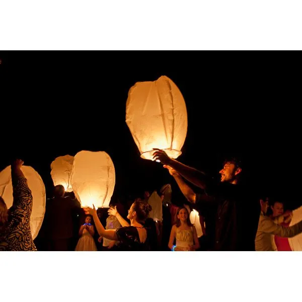 (pak 5kom) japanski wish baloni! lampion želja - slika 16