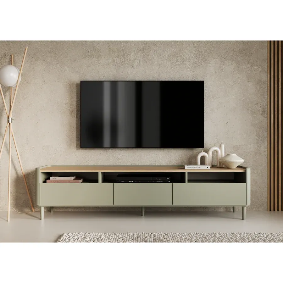 tv komoda elivo 200cm, materijal: mdf,melaminska ploča - slika 3