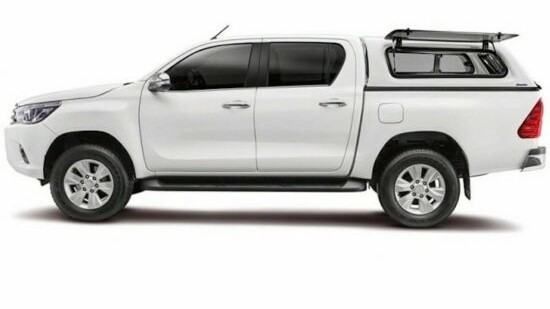 krov sa pop-up prozorima aeroklas za toyota hilux - slika 2