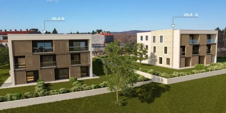 labin, penthouse apartman u urbanoj vili s pogledom na more a7 - slika 9
