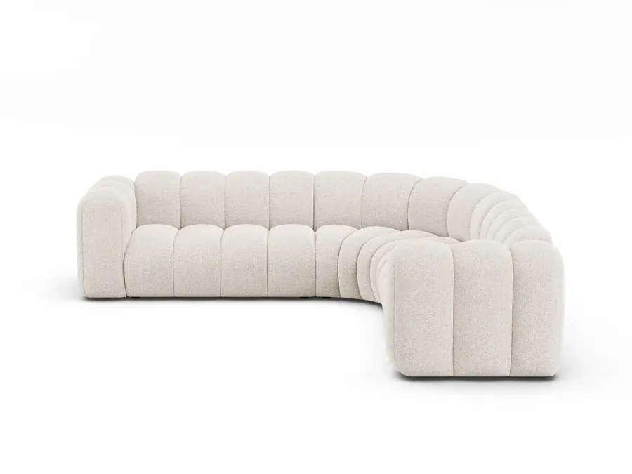 kutna garnitura lupine 280x280cm, materijal: chenille eden - slika 2