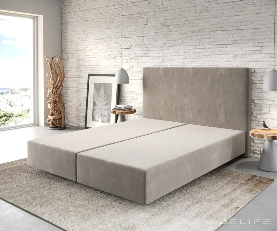 Box spring okvir Dream-Well, Minimalističan prošiv - Mikrofibra - Čakovec