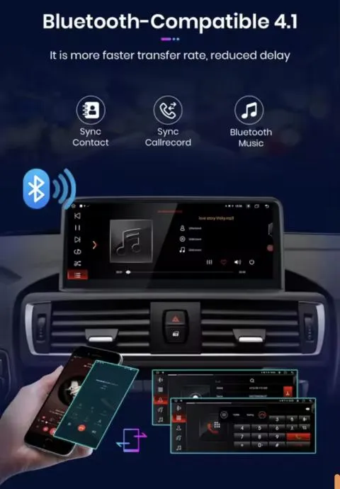 bmw f30 evo 2017-2021 original multiemedija android navigacija kamera - slika 2