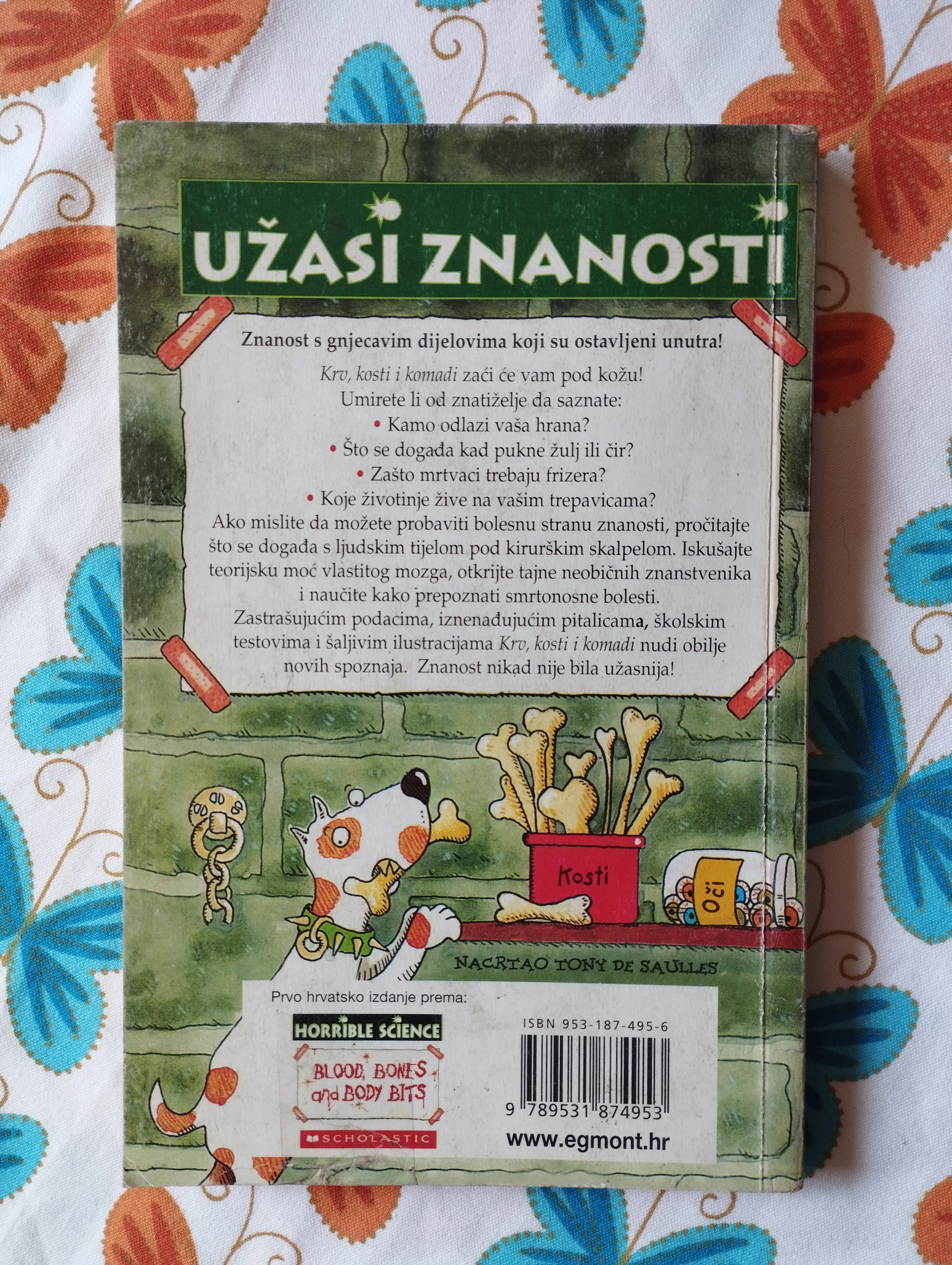 užasi znanosti - nick arnold - krv, kosti i komadi - slika 2