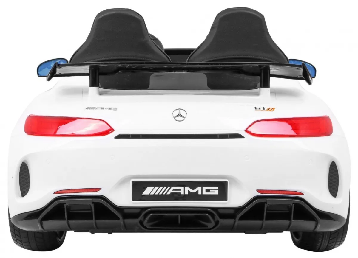 licencirani auto na akumultor mercedes benz gt r 4 x 4 – bijeli - slika 4