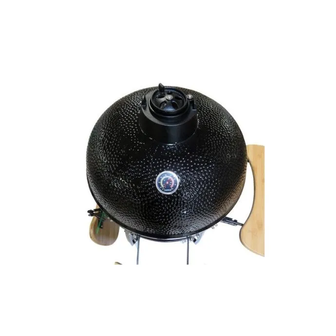 roštilj kamado orange pattern crni fi 23.5", 60 cm - slika 4
