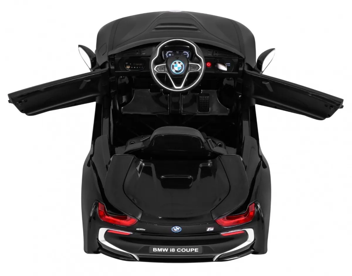 licencirani auto na akumulator bmw i8 lift - crni - slika 5