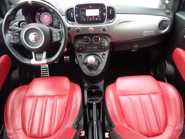 abarth 500 1,4 t 595 turismo/navi/xenon/koža/šiber/mfu/pdc/app/7xab/.. - slika 14