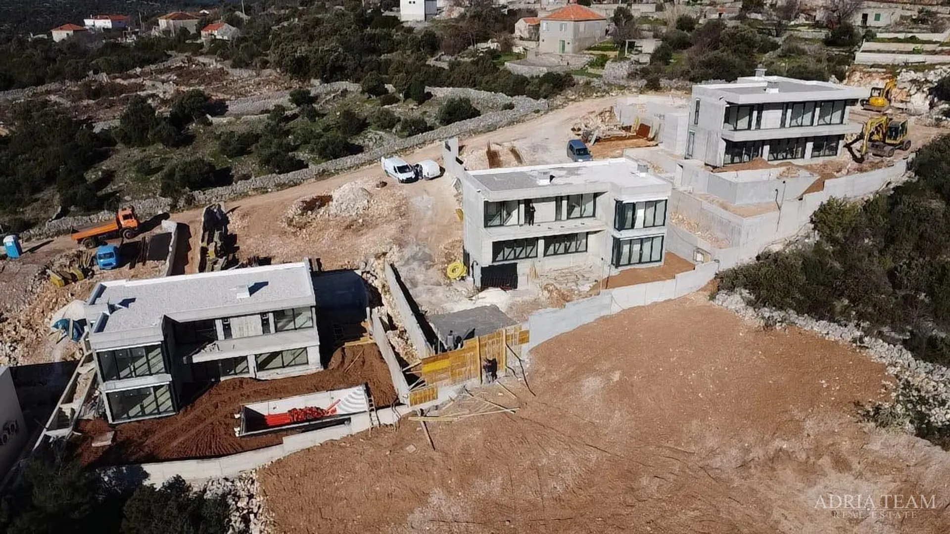 luksuzne vile s otvorenim pogledom na more, vinišće - marina - slika 39