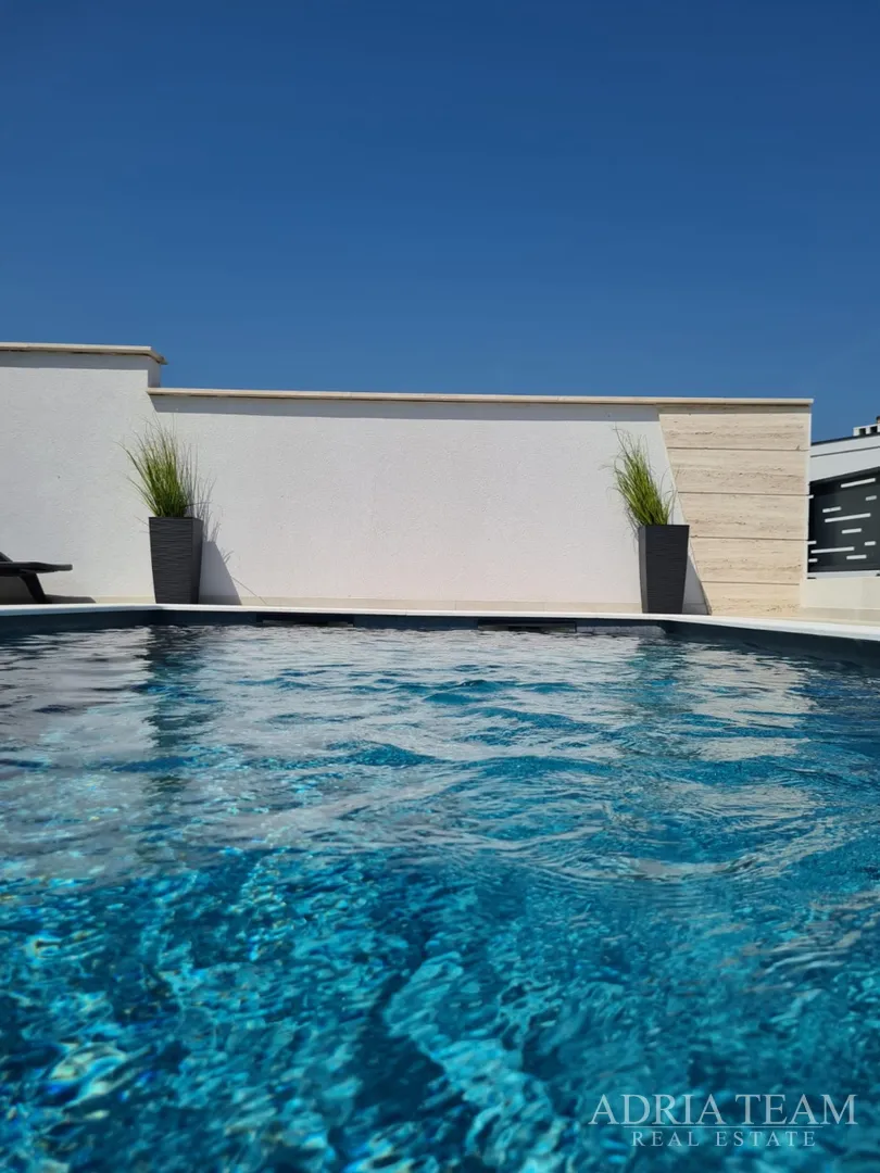 jesenska akcija! kuća za odmor s bazenom, 120 m od mora, nin - zadar - slika 66