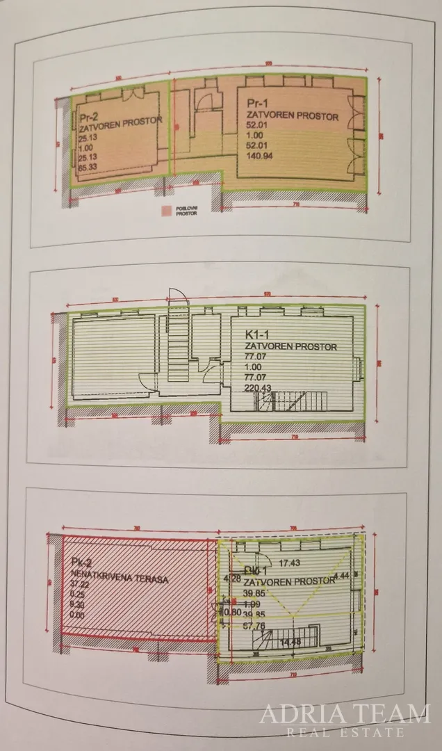 kuća u nizu s apartmanom i poslovnim prostorom, izvrsna lokacija i investicija - pirovac, centar - slika 51