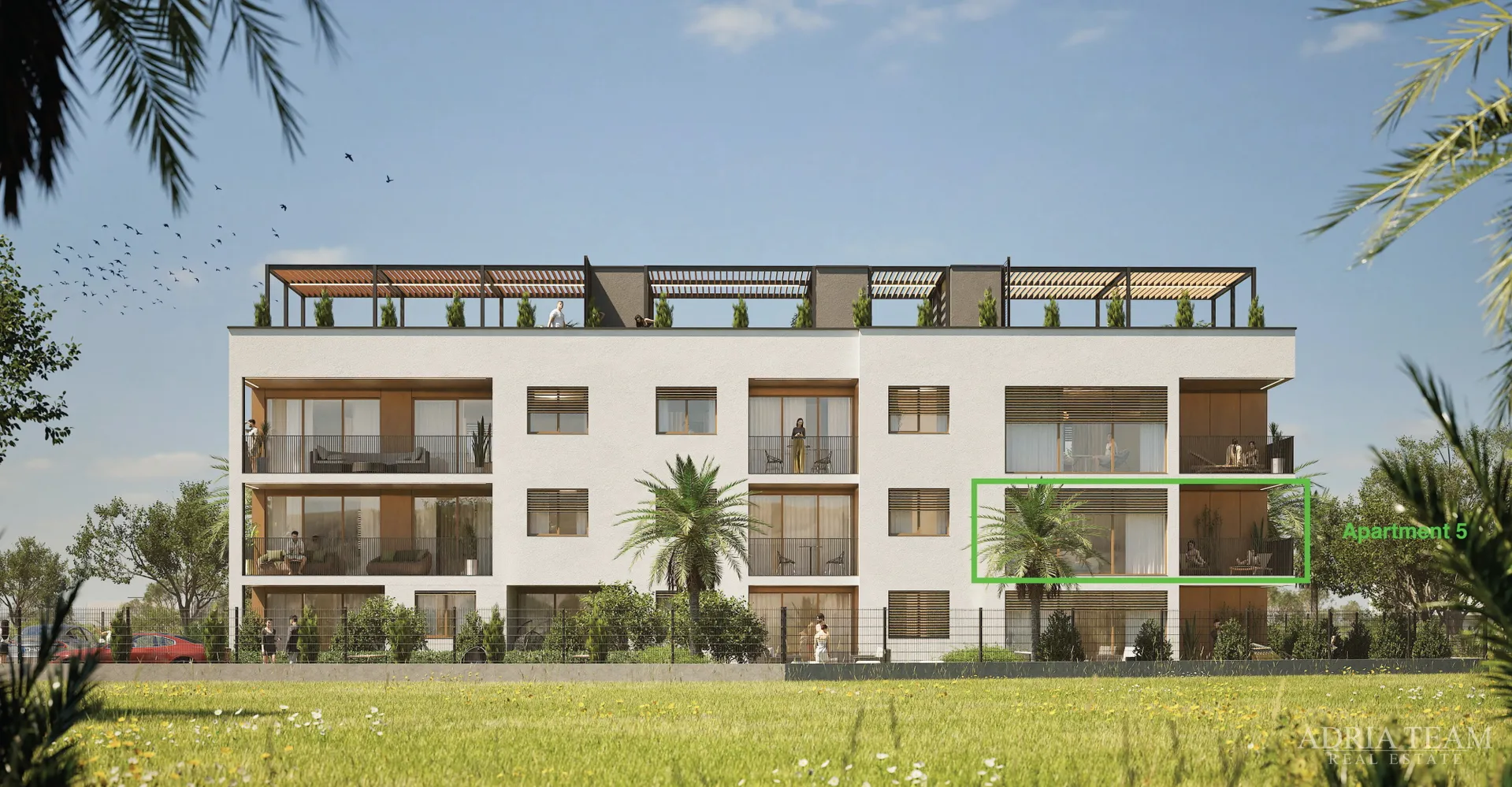 novogradnja nin – 3-sobni apartman s terasom i 2 parkirna mjesta - slika 2