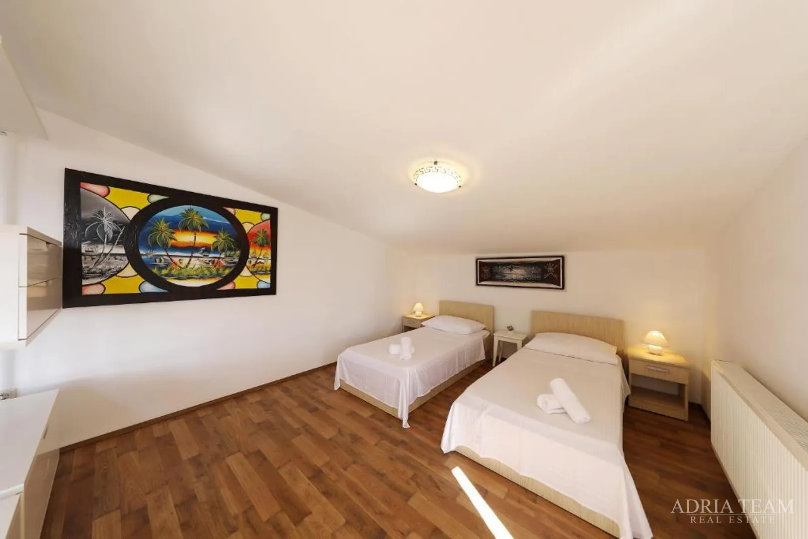 vila s bazenom i pogledom na more, 600 m od mora, privlaka - zadar - slika 6