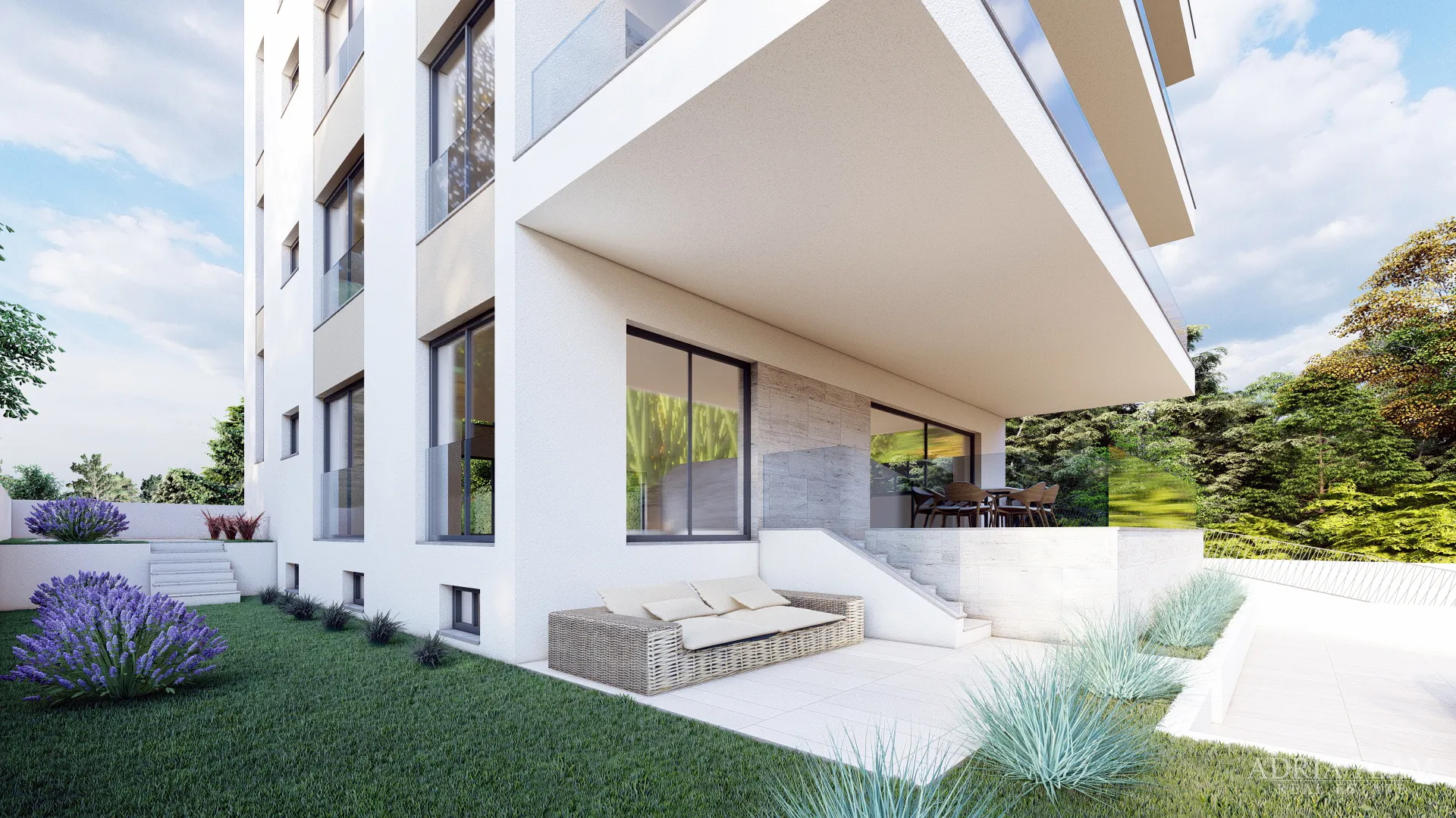 apartmani udaljeni 120 m od mora, pogled na more, novogradnja - diklo, zadar - slika 13