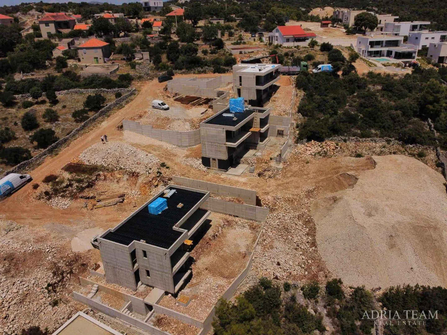 luksuzne vile s otvorenim pogledom na more, vinišće - marina - slika 14