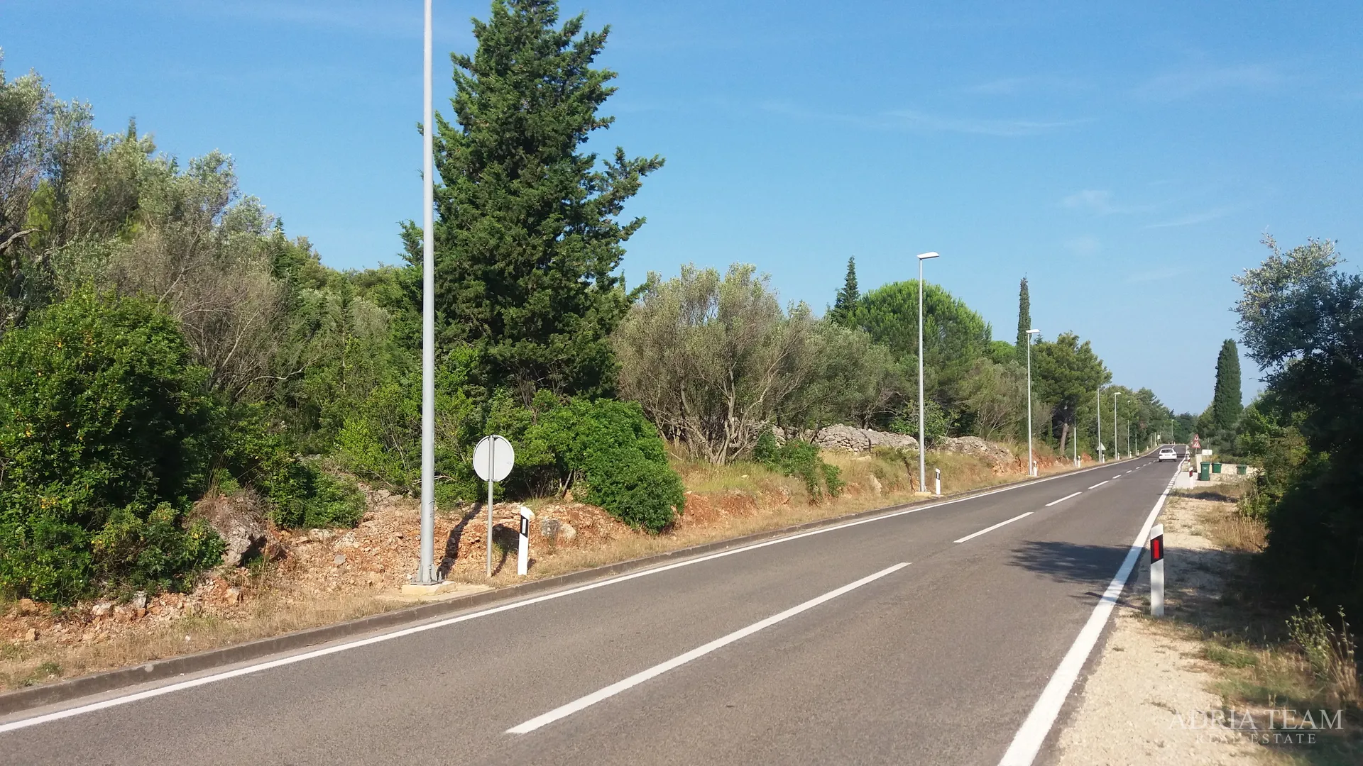 građevinsko zemljište s pogledom na more, 190 m od mora, pašman - ždrelac - slika 2