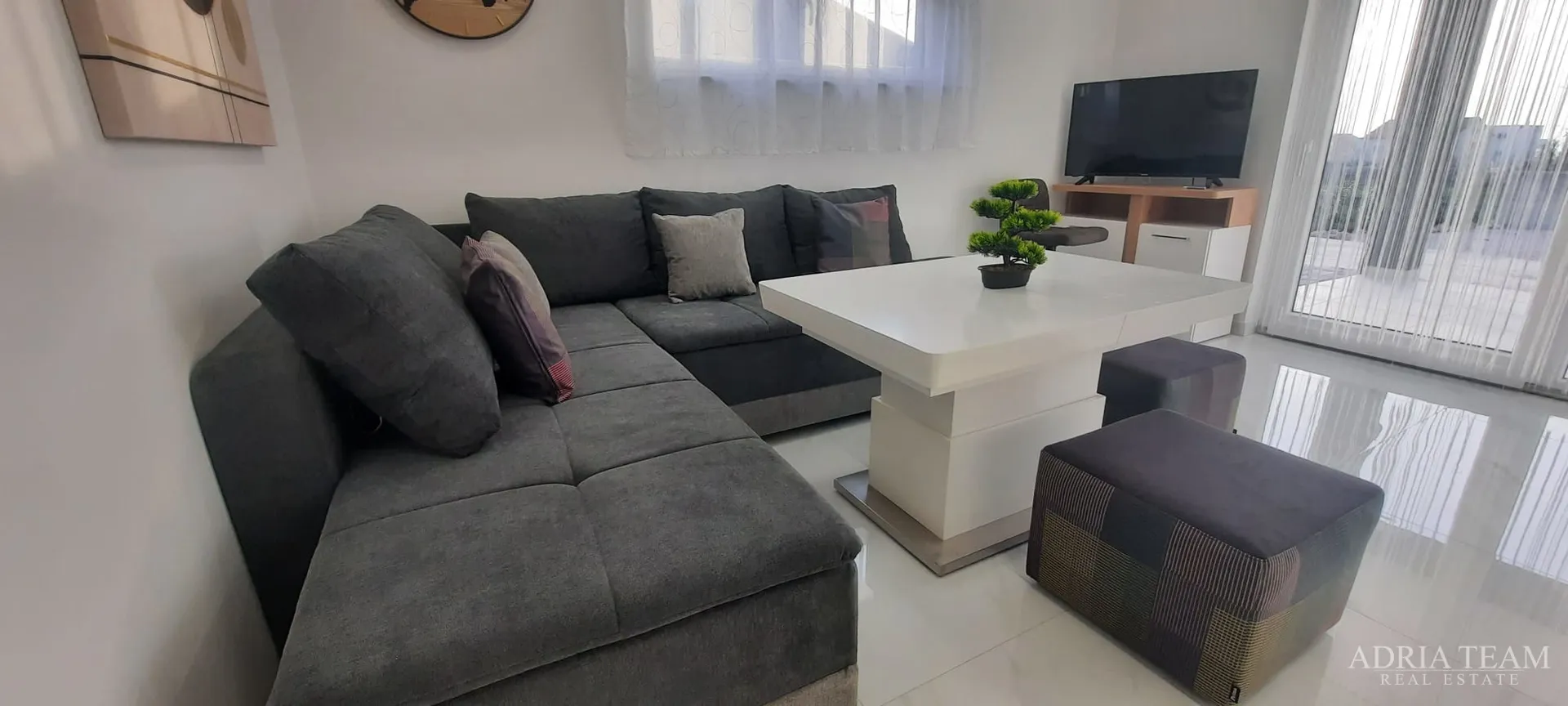apartman u novogradnji, pogled na more, vrt 240 m2 - povljana, pag - slika 12