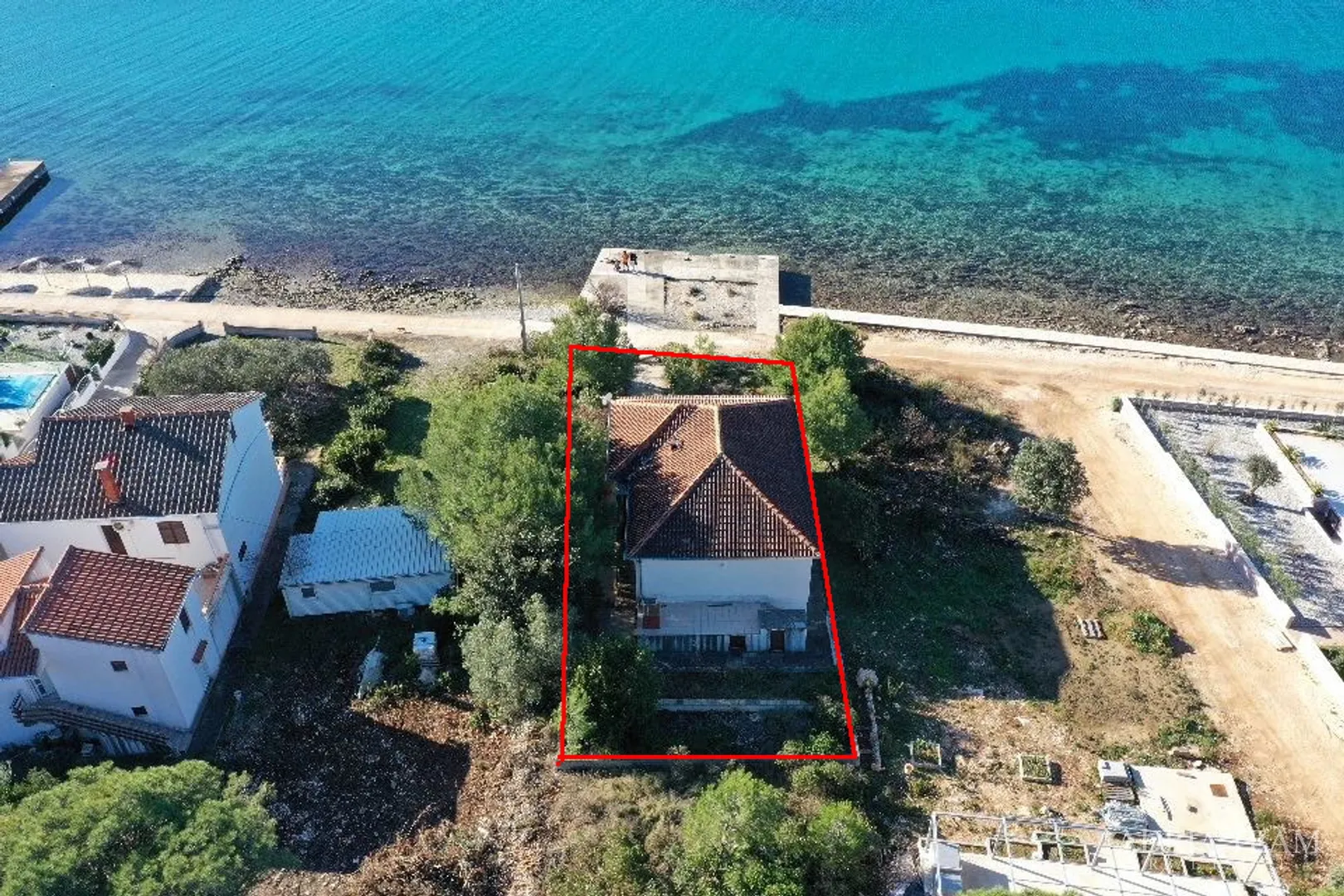 izvrsna prilika!!! prvi red do mora! kuća s garažom i pogledom na more, brgulje - molat - slika 6
