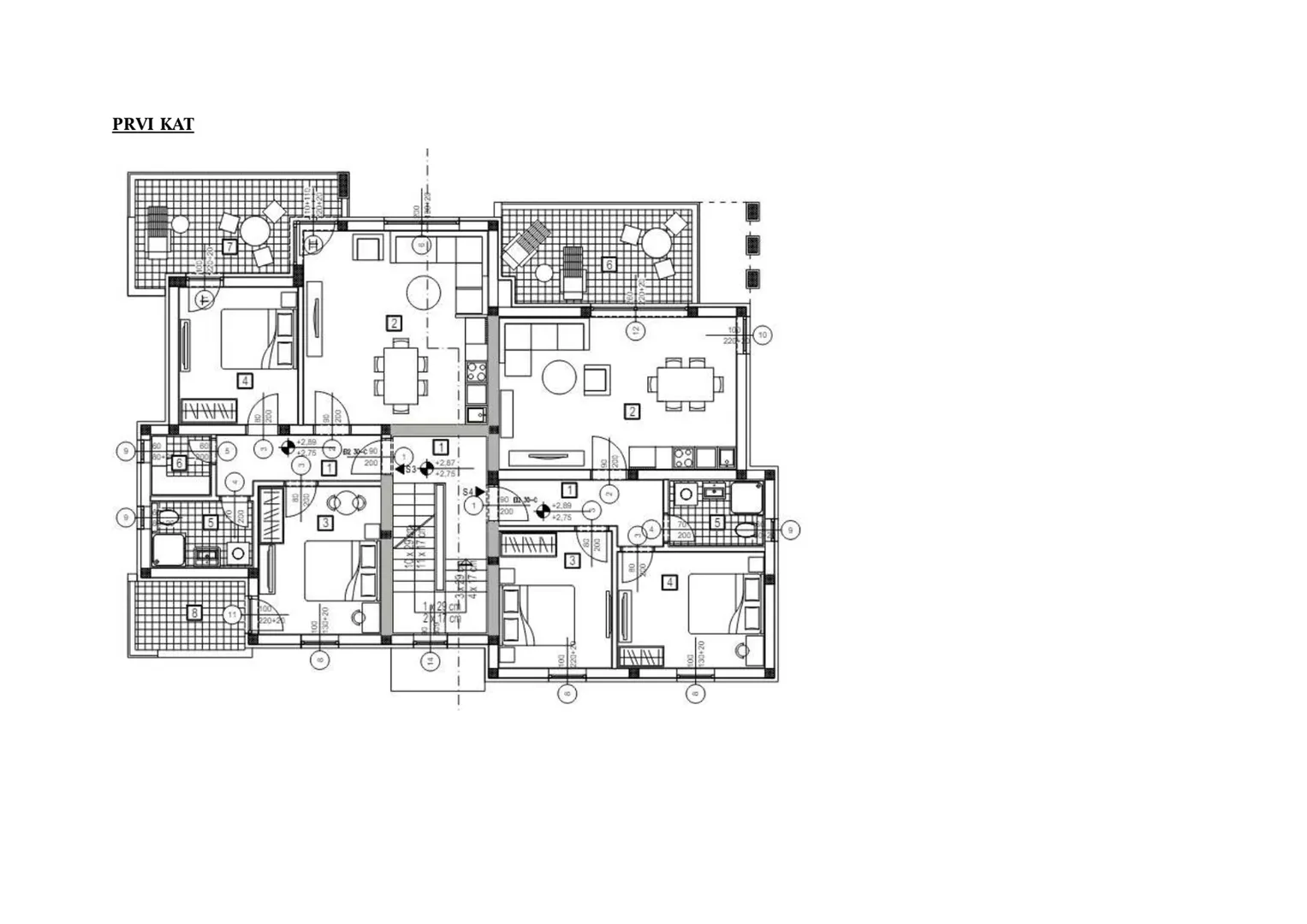 apartmani s pogledom na more, novogradnja - povljana, pag - slika 91