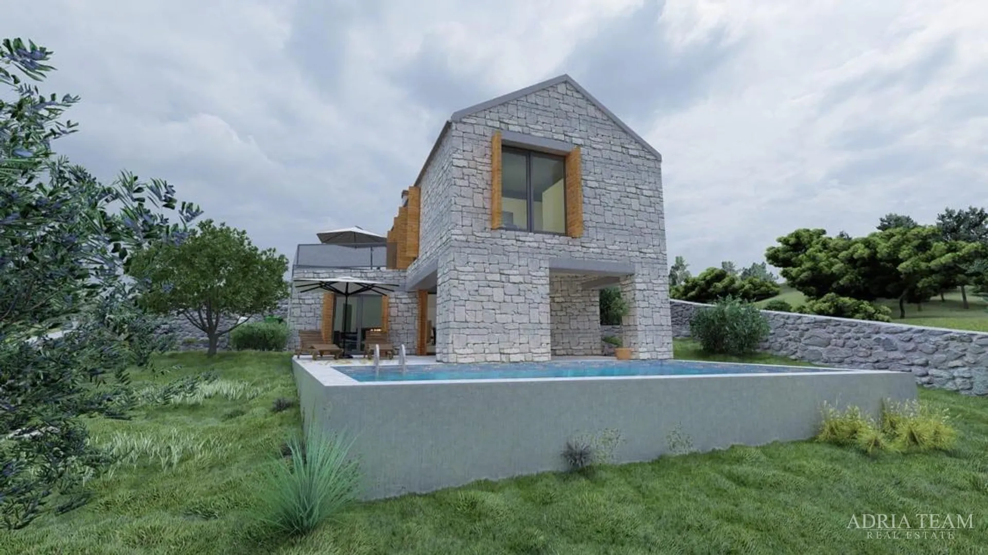 vila s bazenom, 200 m od mora, novigrad - zadar - slika 10