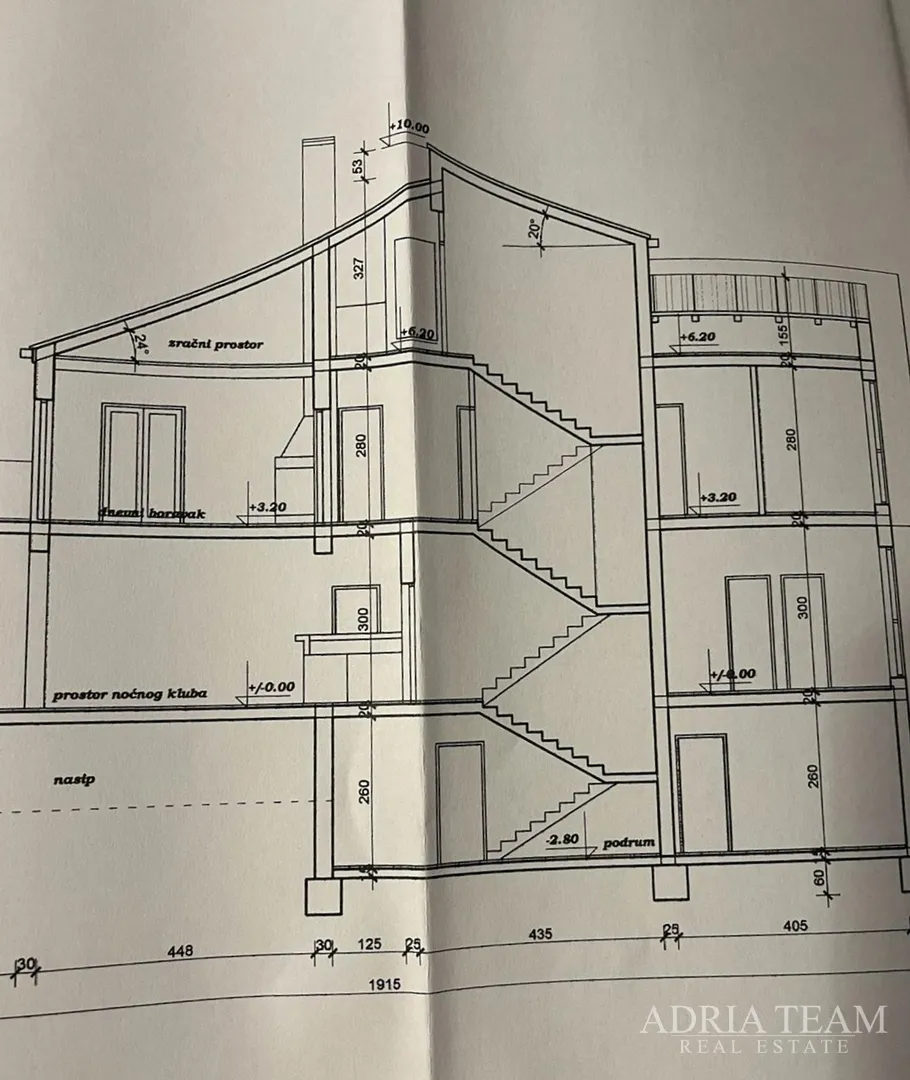 poslovno-stambeni objekt, pogled na more - sali, dugi otok - slika 15