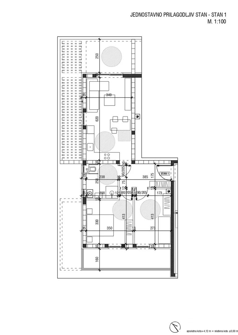 apartmani s pogledom na more, novogradnja - nin - slika 33