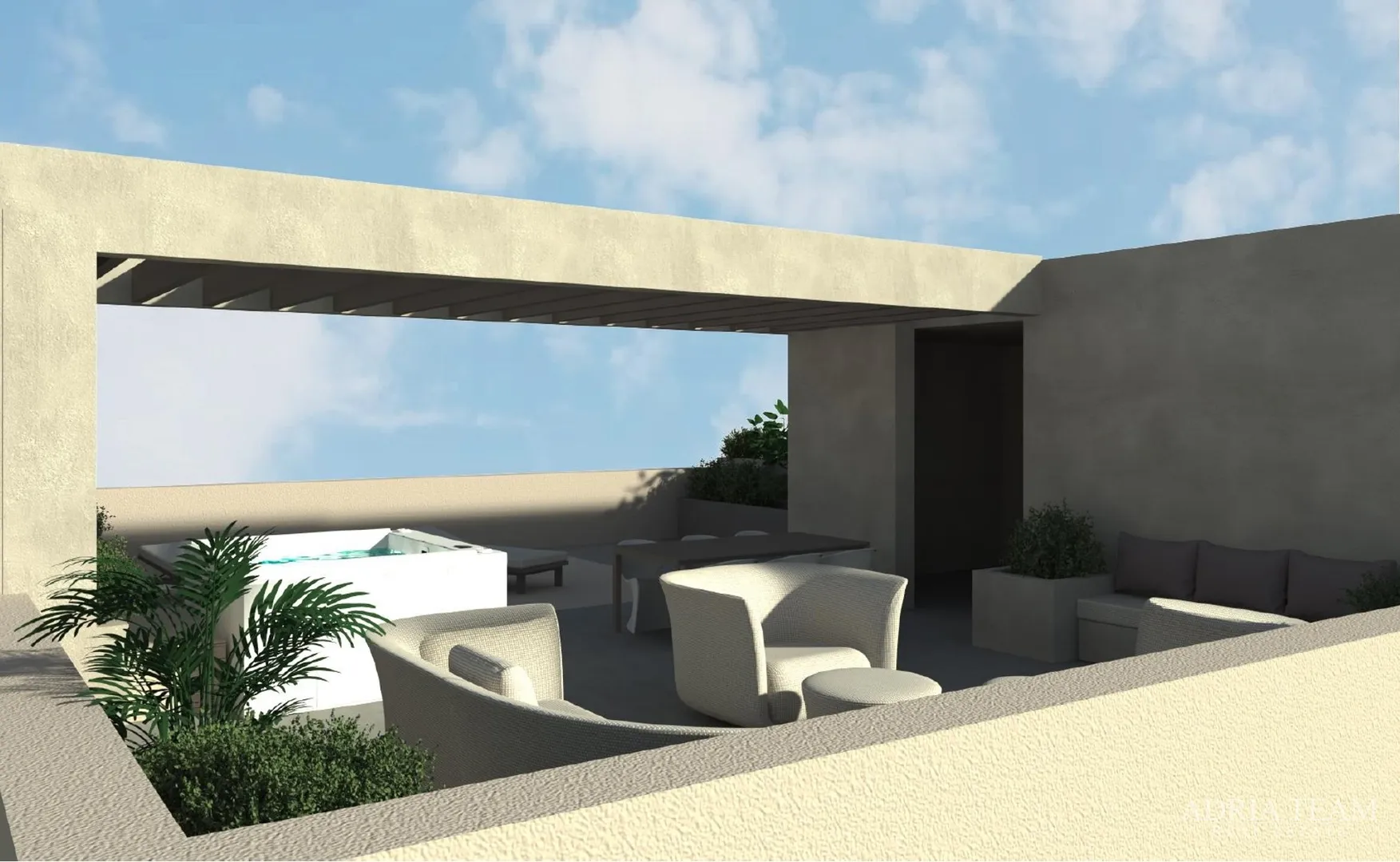 penthouse s krovnim terasama u stambenoj zgradi, novogradnja - vitrenjak, zadar - slika 25