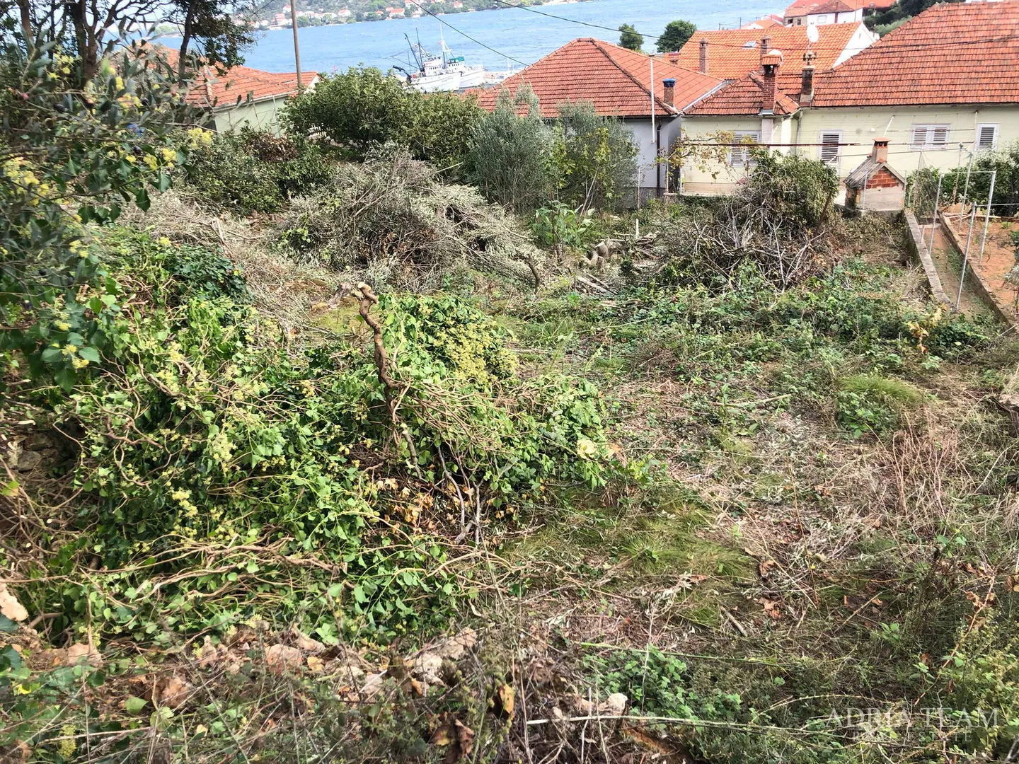 građevinsko zemljište s pristupnim putem i pogledom na more - kali, ugljan - slika 4