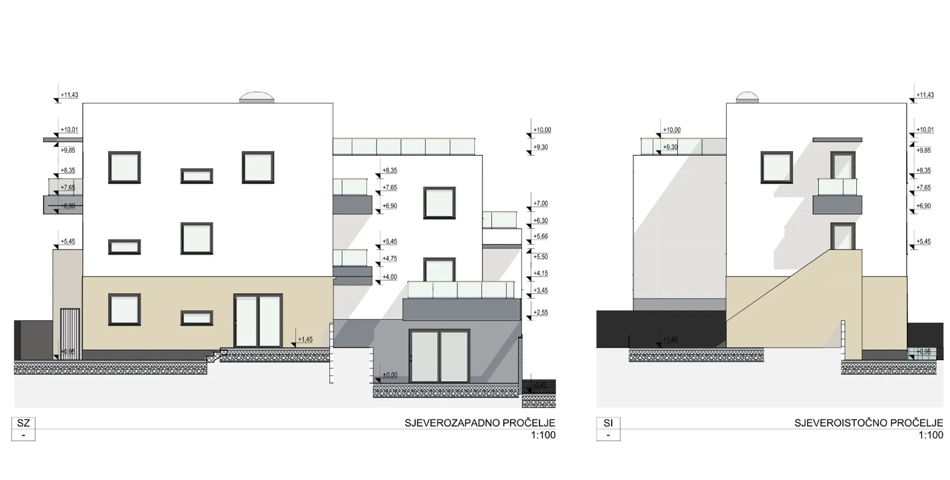 apartmani na izvrsnoj lokaciji u urbanoj vili, novogradnja - povljana, pag - slika 46
