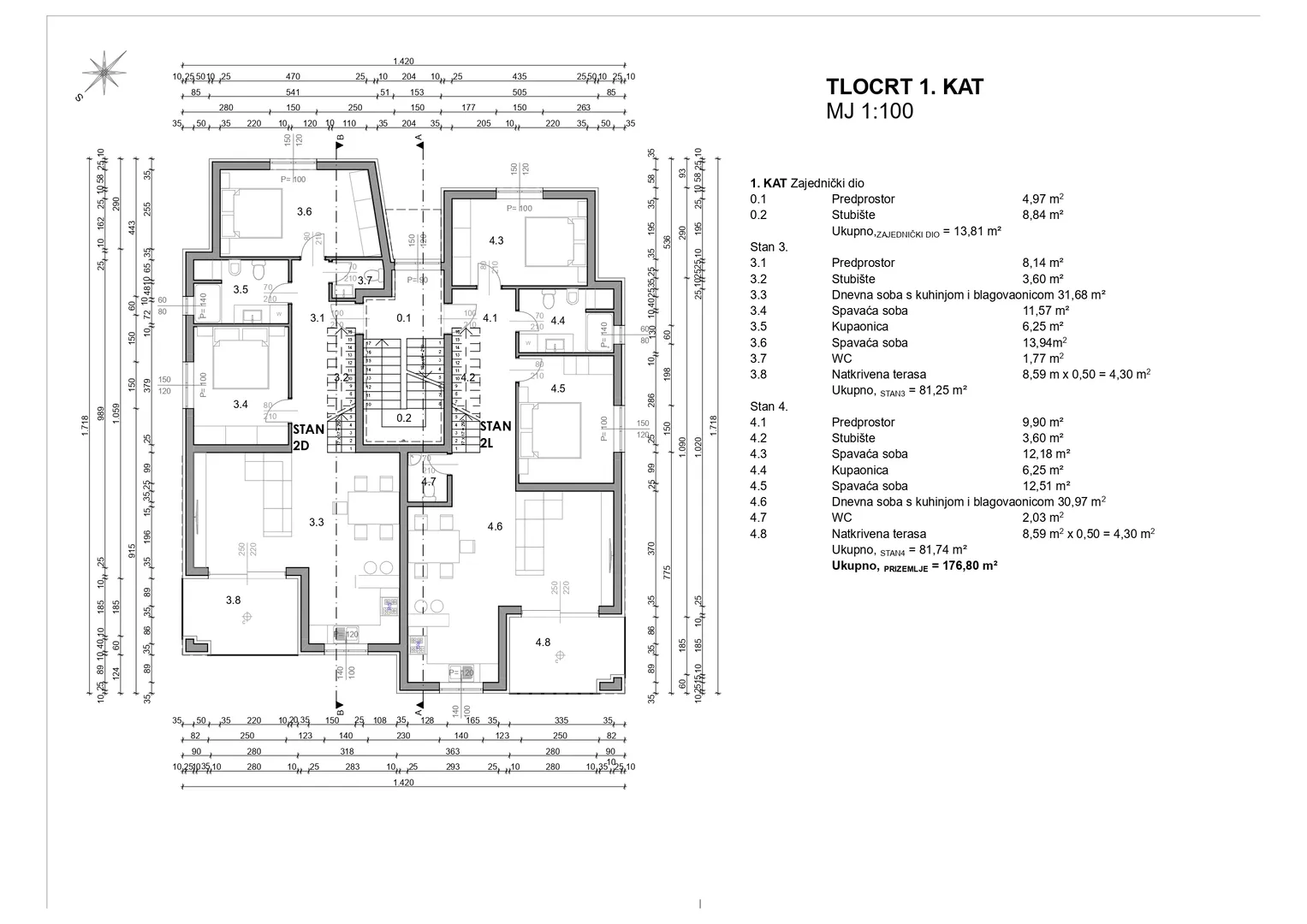 apartmani u novogradnji - pag, šimuni - slika 31