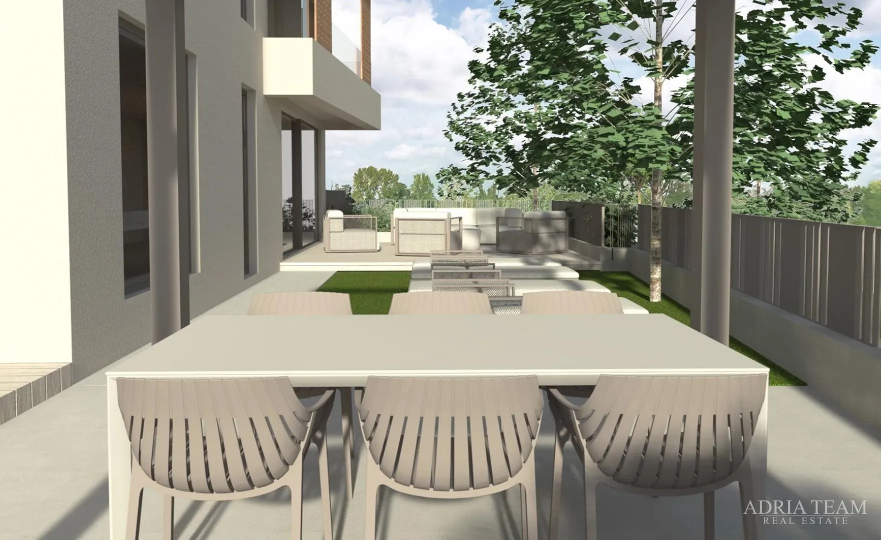 penthouse s krovnim terasama u stambenoj zgradi, novogradnja - vitrenjak, zadar - slika 13