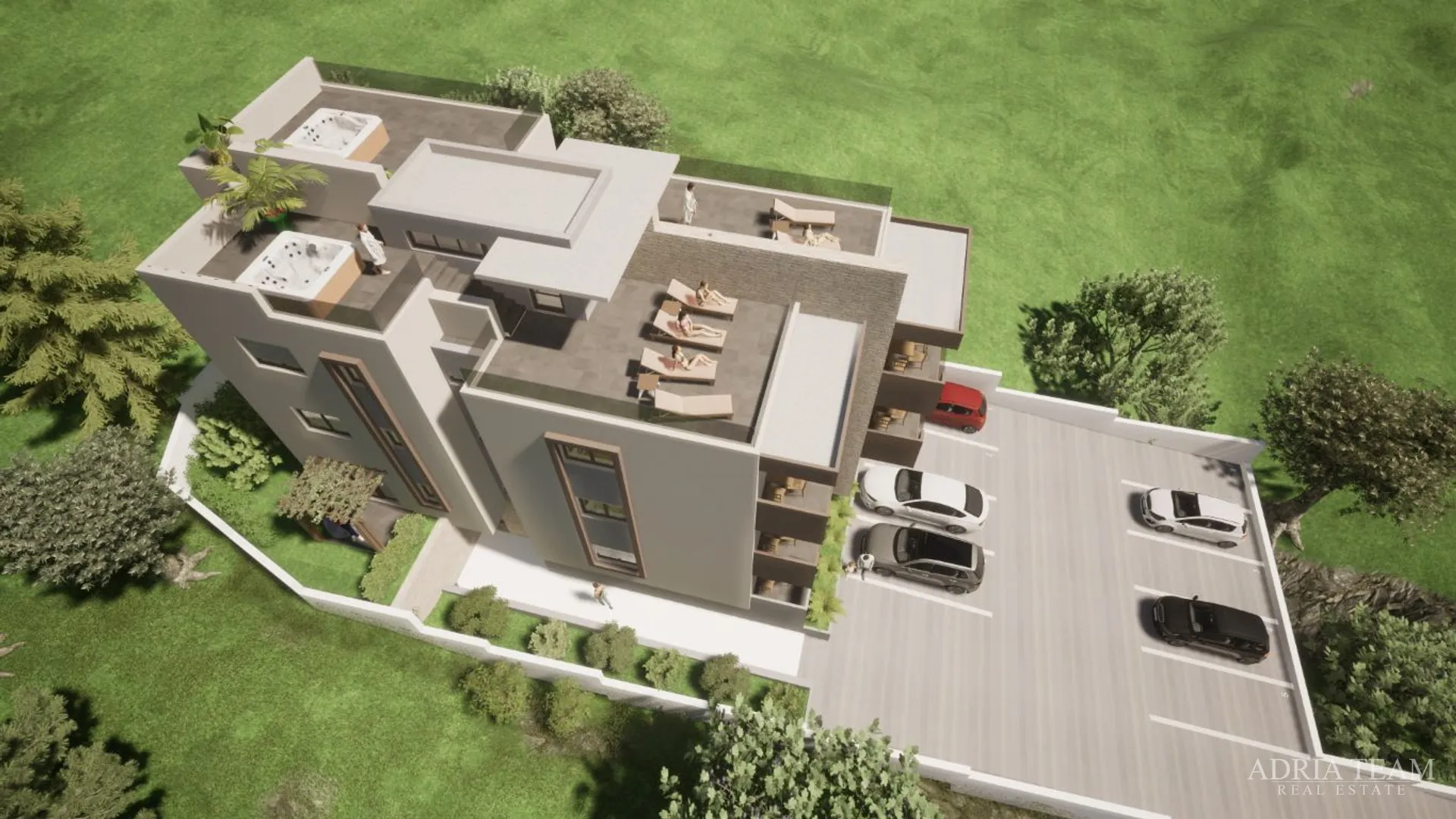 apartmani u novogradnji udaljeni 200 m od mora - seline - slika 80
