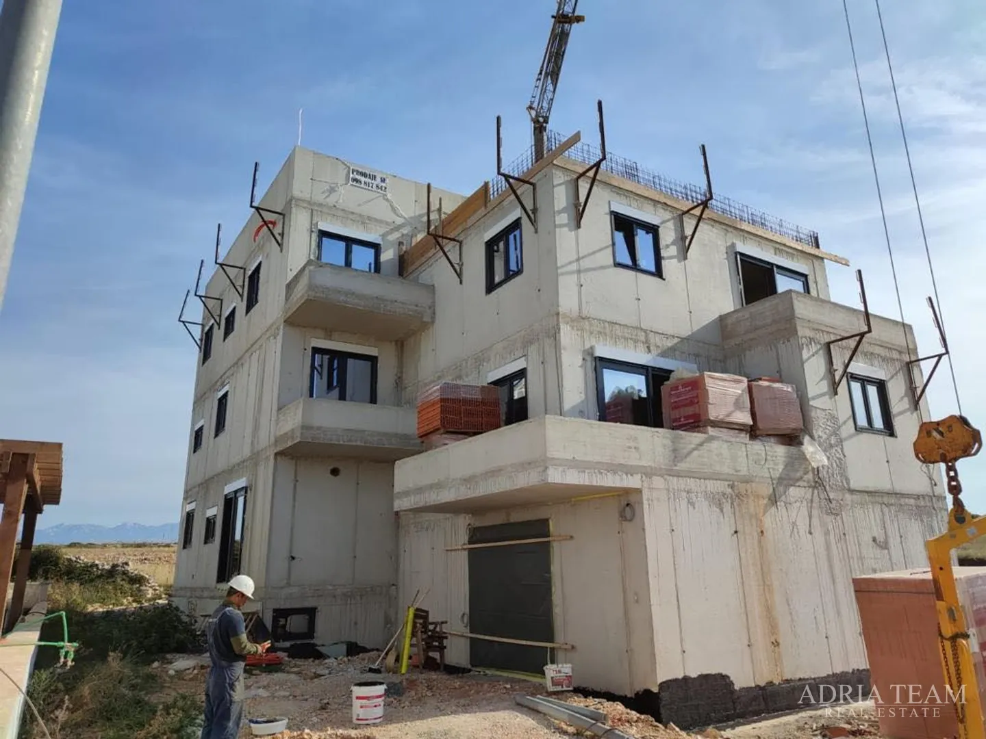 apartmani na izvrsnoj lokaciji u urbanoj vili, novogradnja - povljana, pag - slika 13