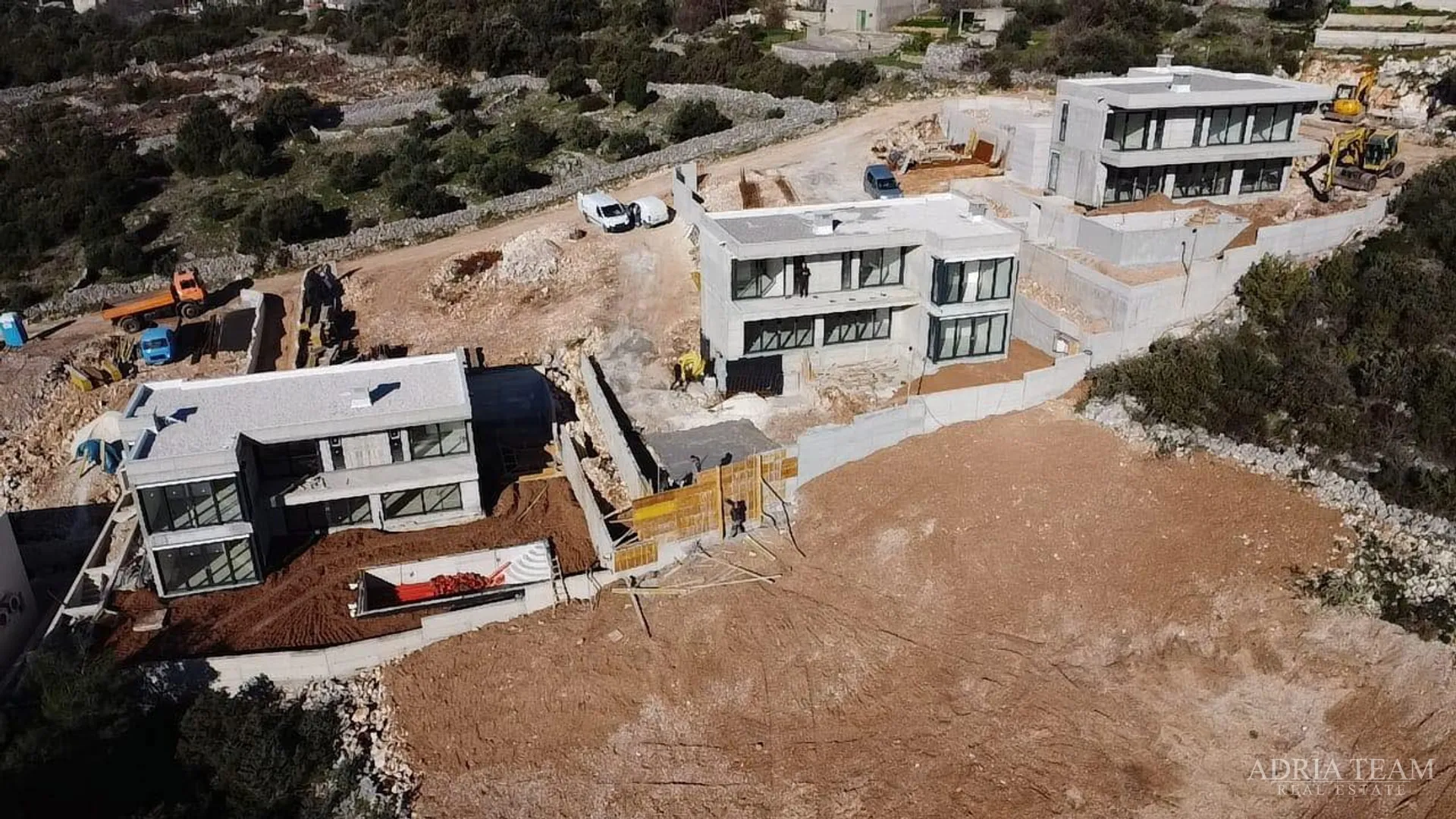 luksuzne vile s otvorenim pogledom na more, vinišće - marina - slika 34