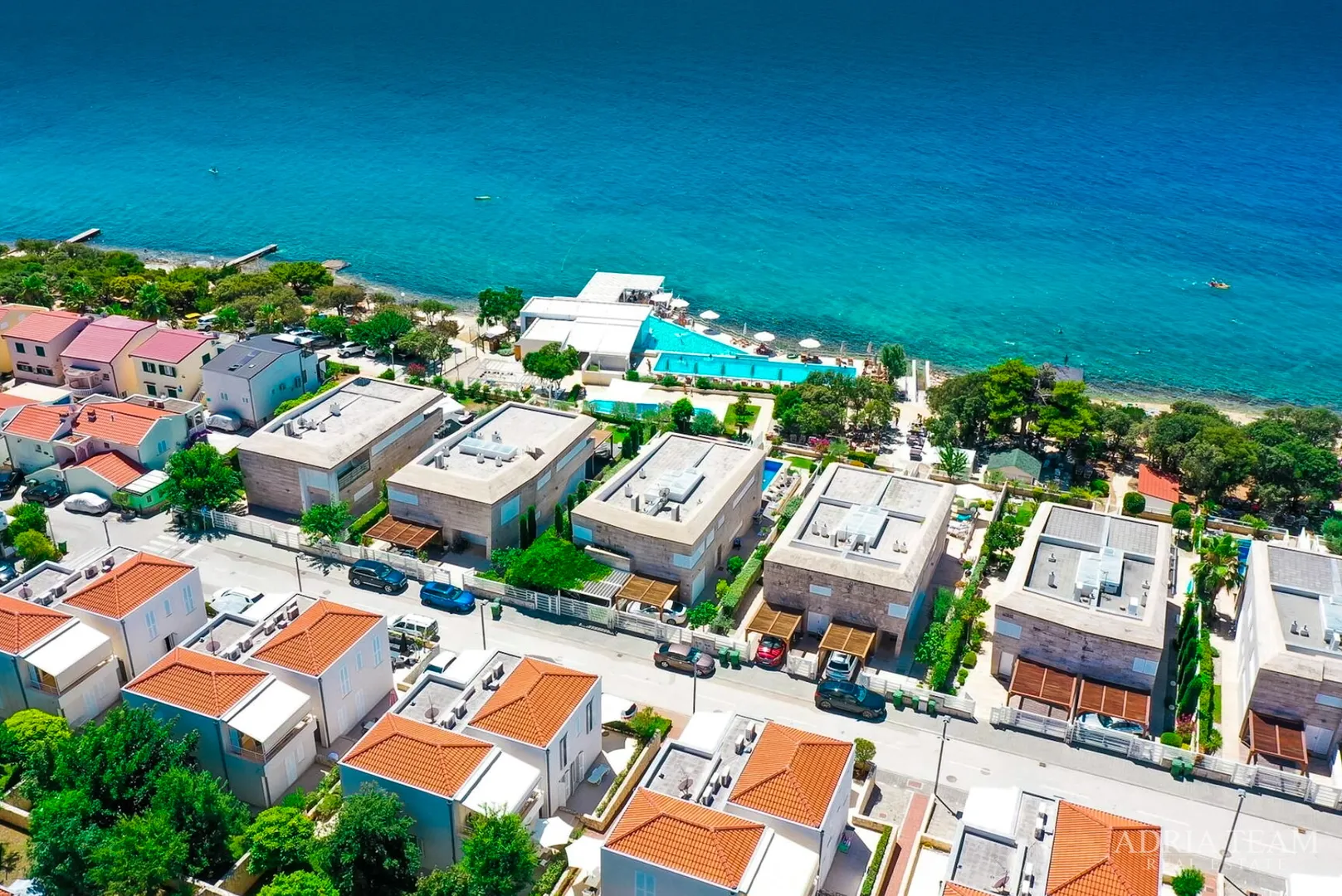 apartman s dvije terase, drugi red do mora - petrčane - slika 47