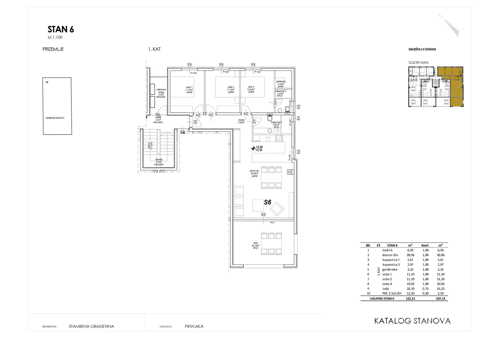 jednoetažni i višeetažni apartmani u stambenoj zgradi, novogradnja, 150 m od mora - privlaka - slika 22