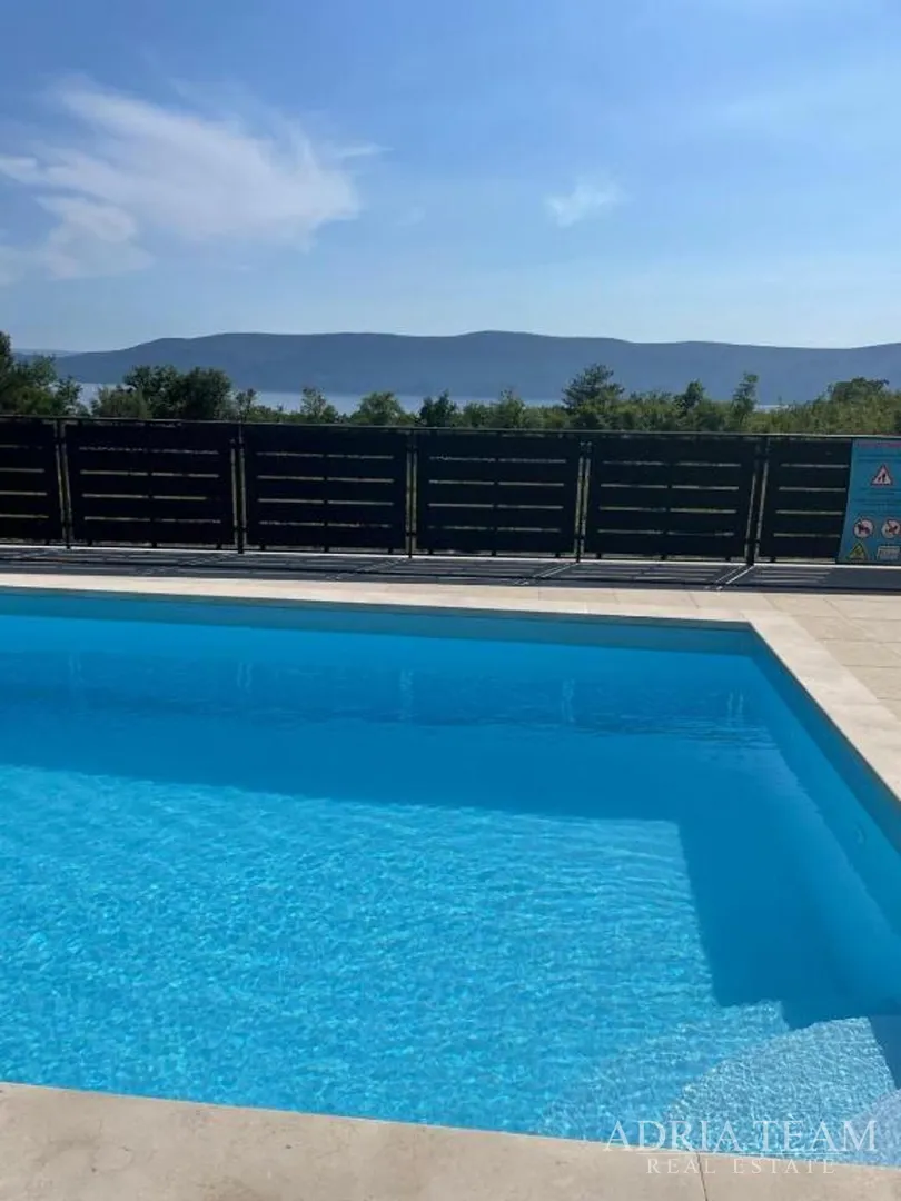 luksuzna kamena vila s pogledom na more - linardići, krk - slika 34