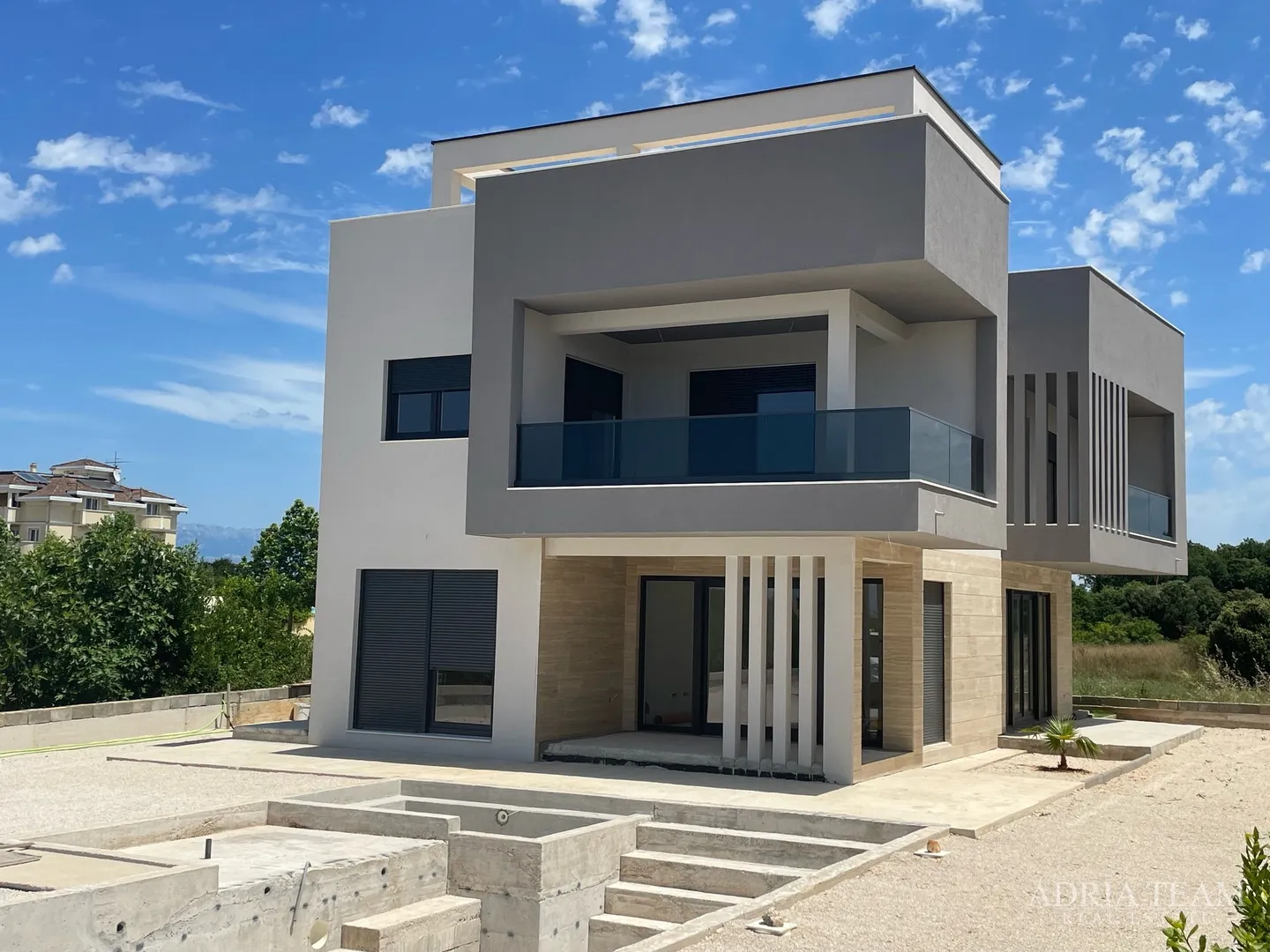 Vila S Bazenom U Novogradnji - Zaton - Nin