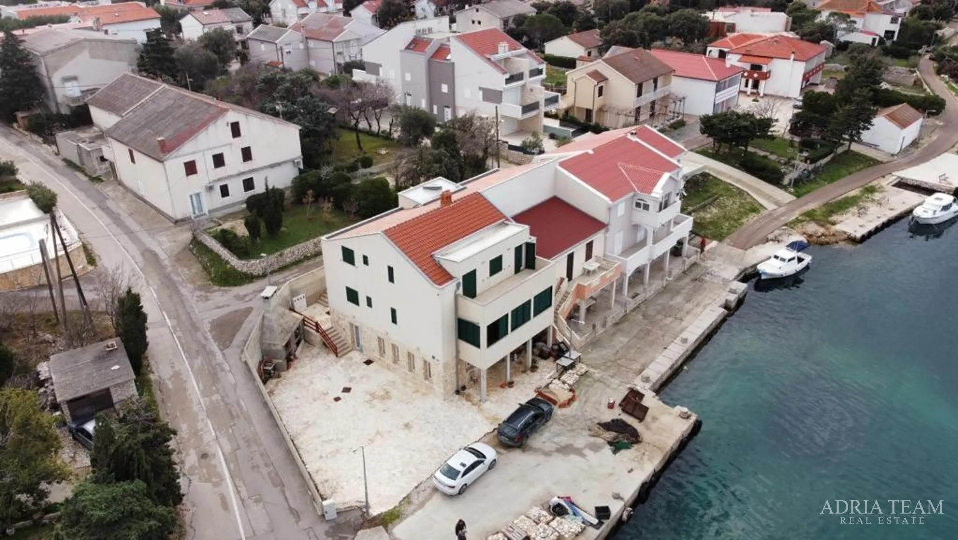 kuća u nizu, prvi red do mora - šimuni, pag - slika 2