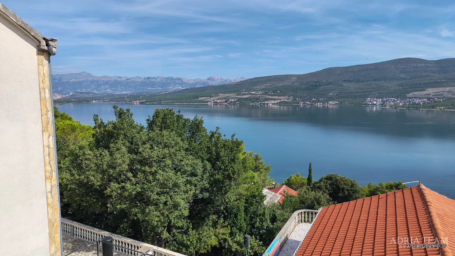kuća s prelijepim otvorenim pogledom na more, djelomično obnovljena - donji karin - slika 36