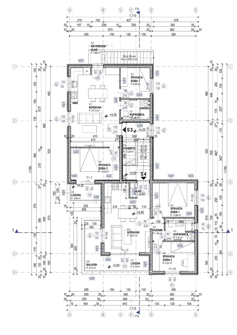 apartmani na izvrsnoj lokaciji u urbanoj vili, novogradnja - povljana, pag - slika 39