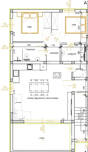 apartmani udaljeni 300 m od plaže, novogradnja, pogled na more - privlaka - slika 39