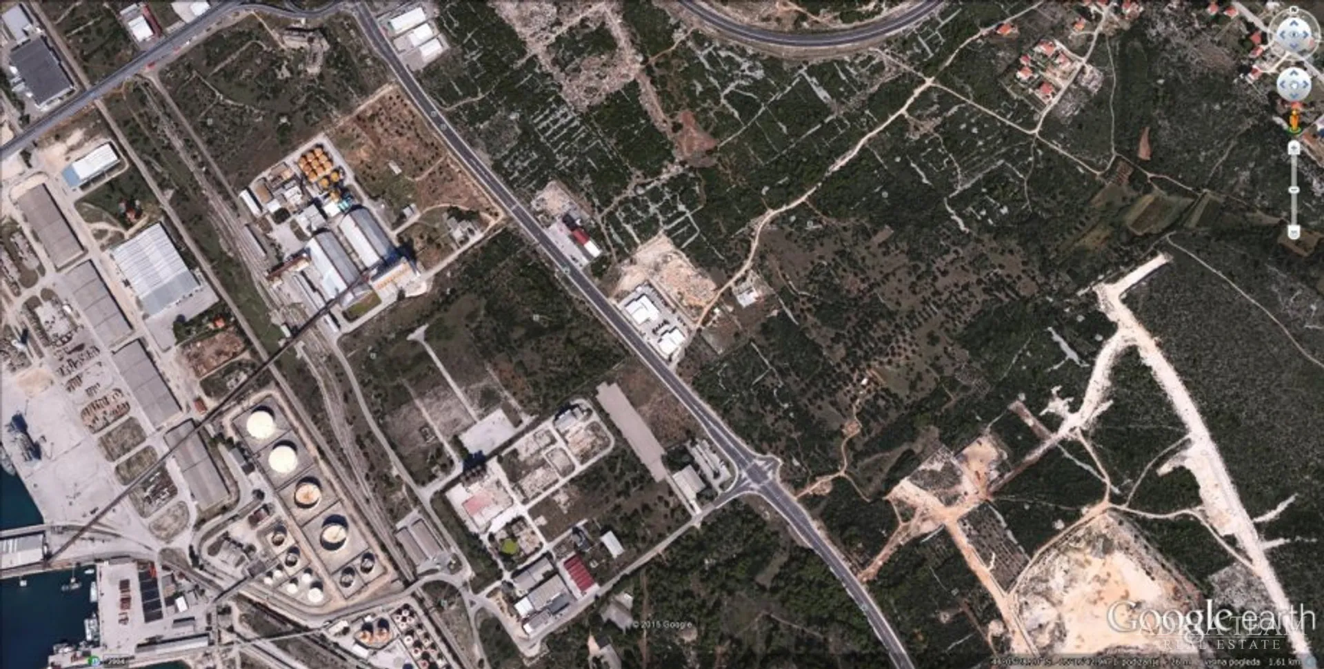 Građevinsko Zemljište Poslovne Namjene, Izvrsna Tranzitna Pozicija! Gaženica - Zona Barbaričine - Zadar
