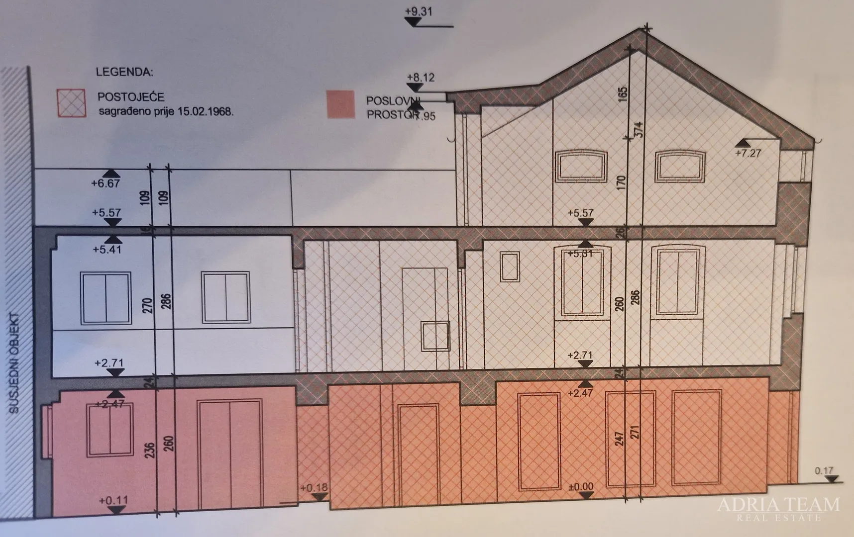 kuća u nizu s apartmanom i poslovnim prostorom, izvrsna lokacija i investicija - pirovac, centar - slika 46