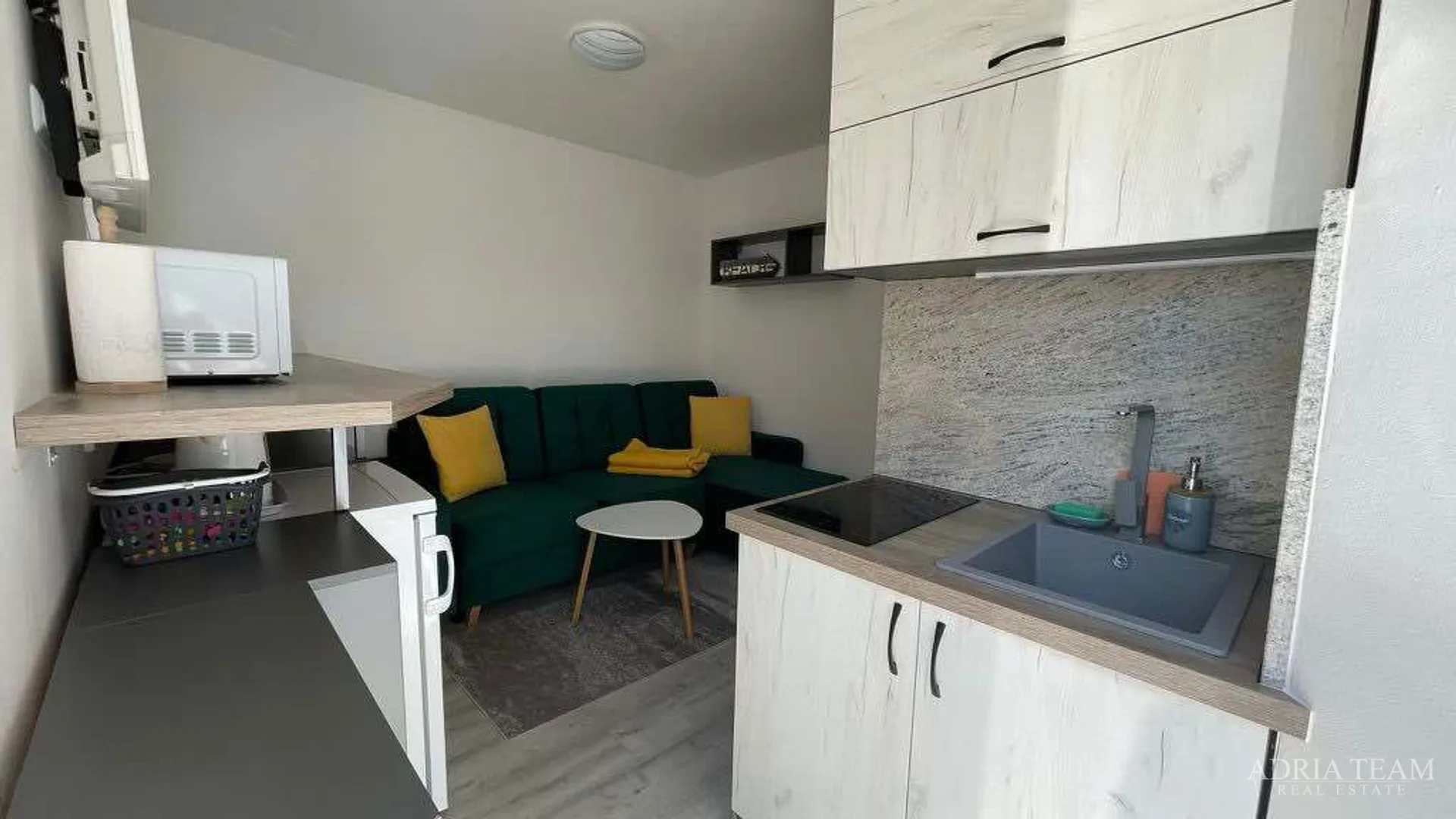 jednosobni apartman potpuno preuređen! 100 m od mora, vir - zadar - slika 5