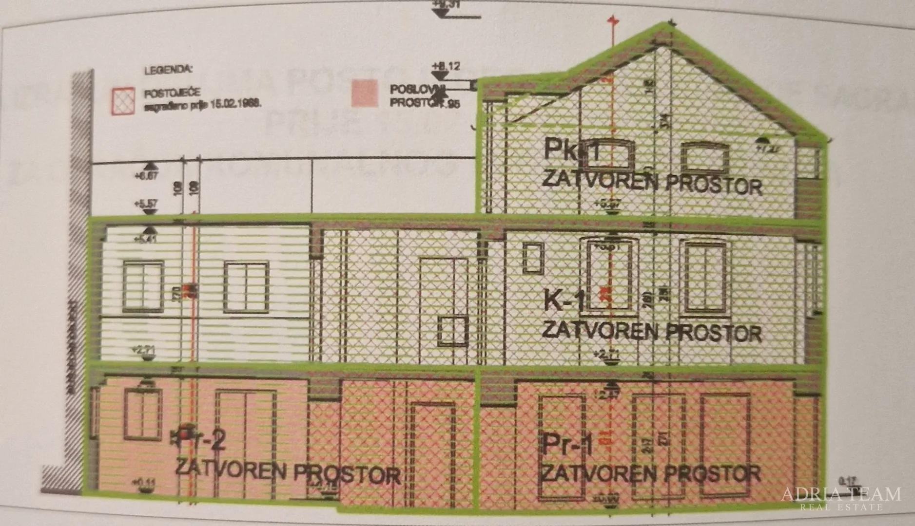 kuća u nizu s apartmanom i poslovnim prostorom, izvrsna lokacija i investicija - pirovac, centar - slika 50