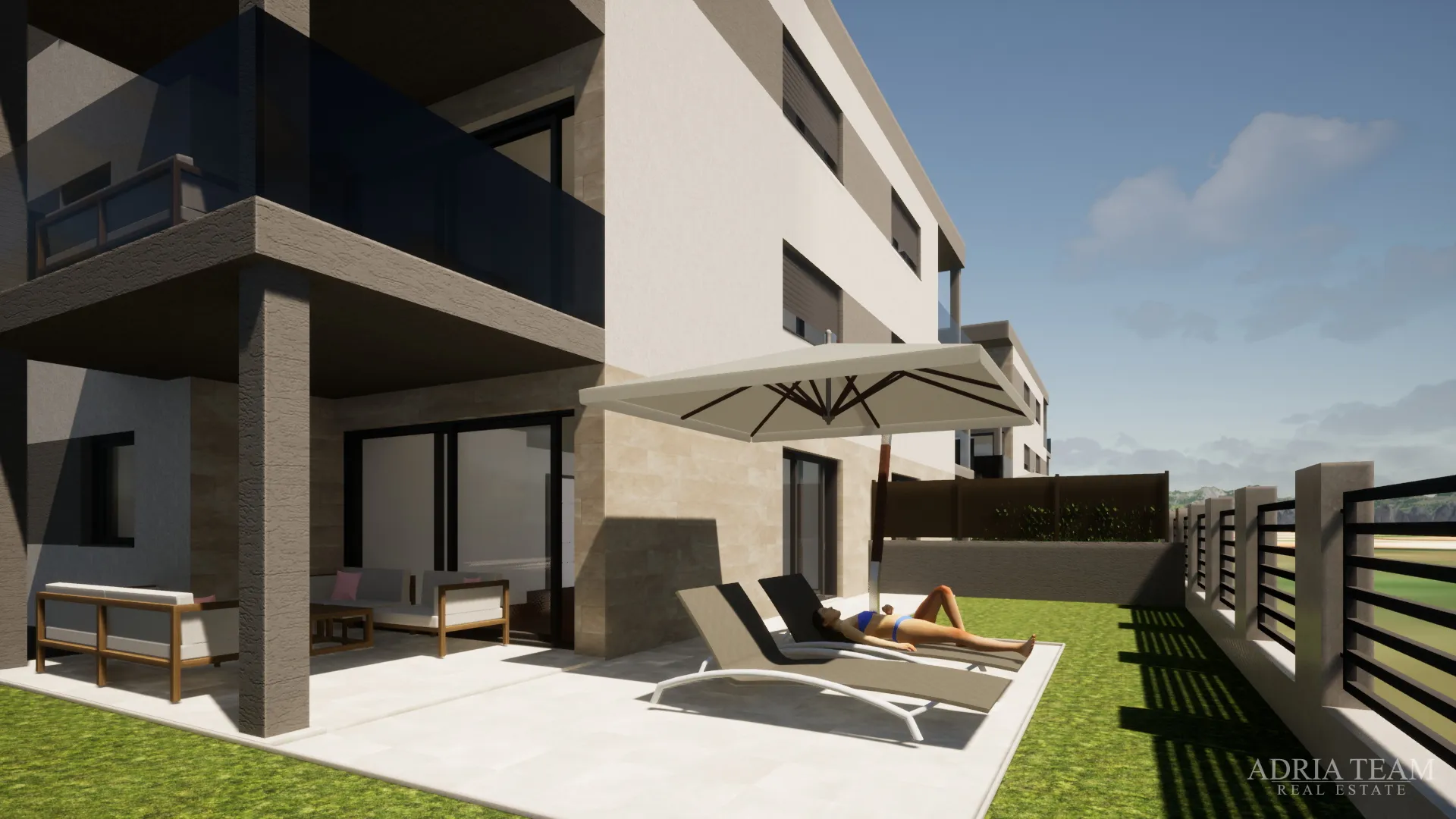 apartmani u blizini plaže, zgrada 2. novogradnja, 150 m od mora - privlaka - slika 13