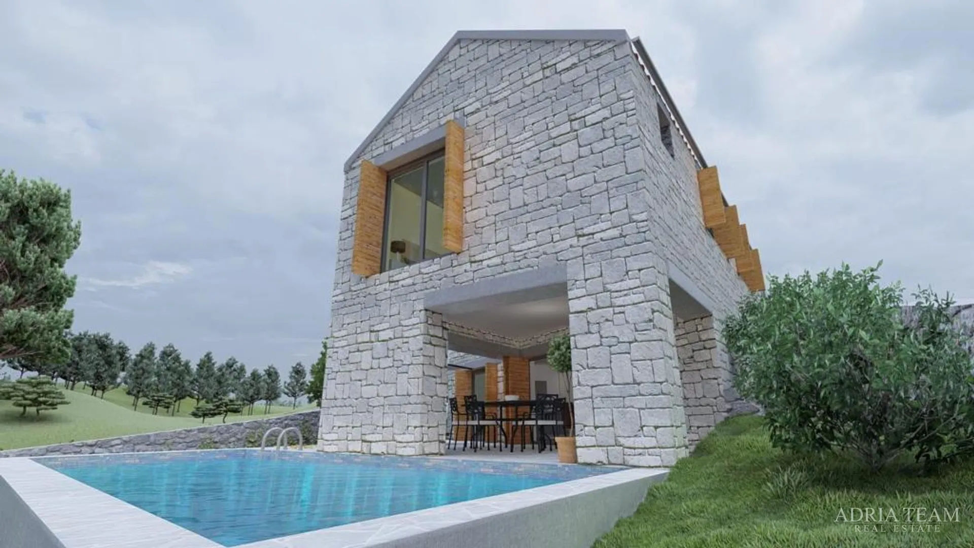 vila s bazenom, 200 m od mora, novigrad - zadar - slika 18