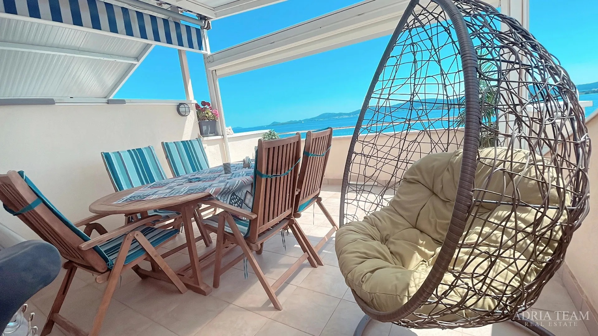 apartman, prvi red do mora, na prekrasnoj plaži s velikom terasom - turanj - slika 18