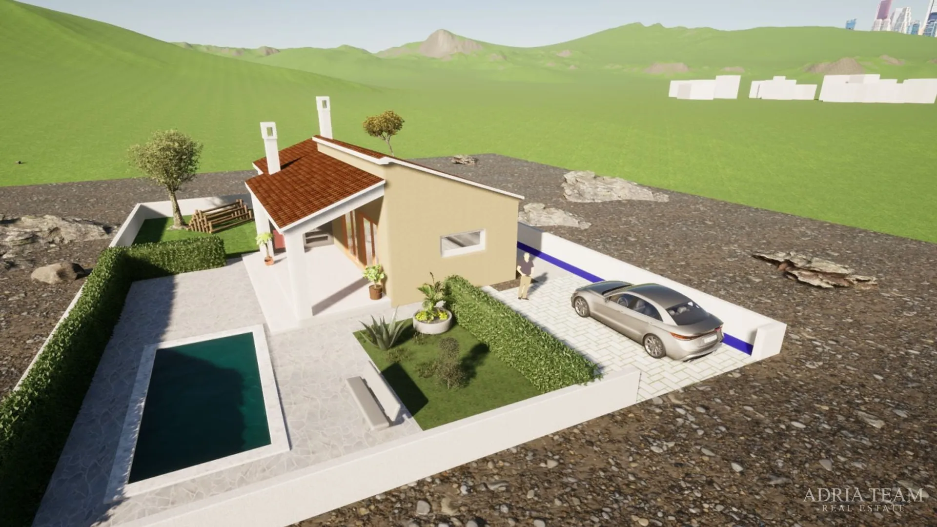 kuća s bazenom, mirna i tiha pozicija, vrsi - zadar - slika 27